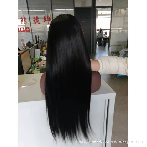 Rebecca Retail wigs 26 inches Transparent 13x4 Lace Front Human Hair Wigs Bone Straight Lace Front  Remy HD Lace Frontal Wig